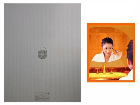 Badkamer spiegelverwarming, rechthoek. 500 × 1200 mm, 230 volt