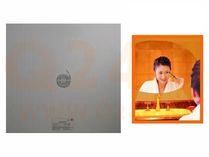 Badkamer spiegelverwarming Vierkant 1100 × 1100 mm, 110 x 110 cm 230 volt